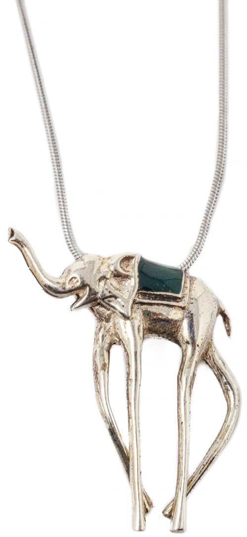 COLGANTE "DALÍ" CON CADENA EN PLATA "DALI"