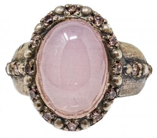 ANILLO DE PLATA DE PALO