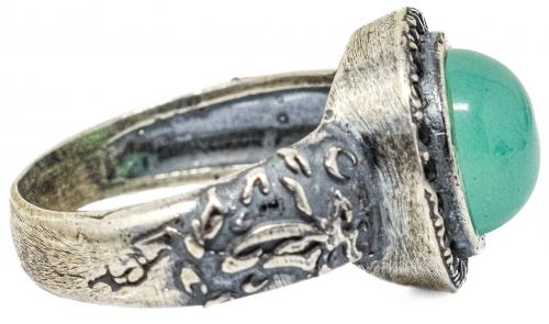 ANILLO DE PLATA DE PALO