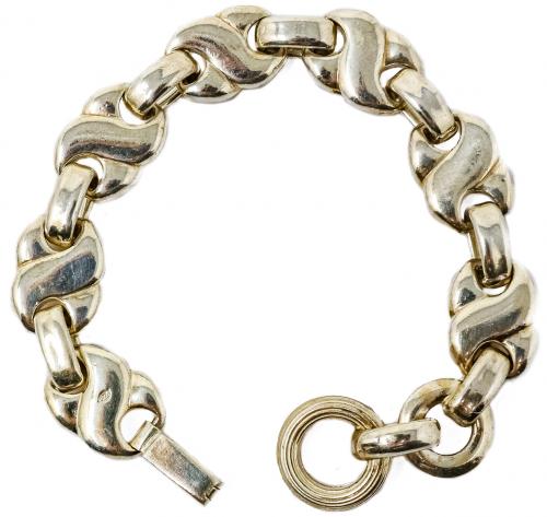 PULSERA EN PLATA CON NUDOS