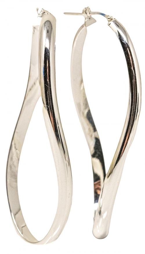 PENDIENTES ARGOLLAS EN PLATA