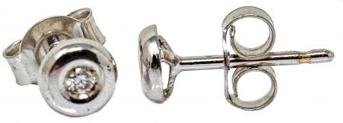 PENDIENTES SOLITARIOS CON BRILLANTES