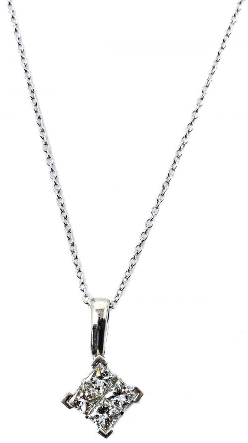 CADENA COLGANTE CON BRILLANTES