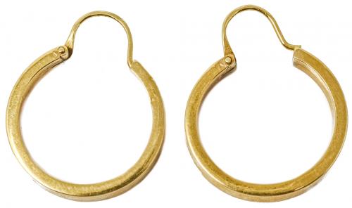 PENDIENTES CRIOLLAS ORO