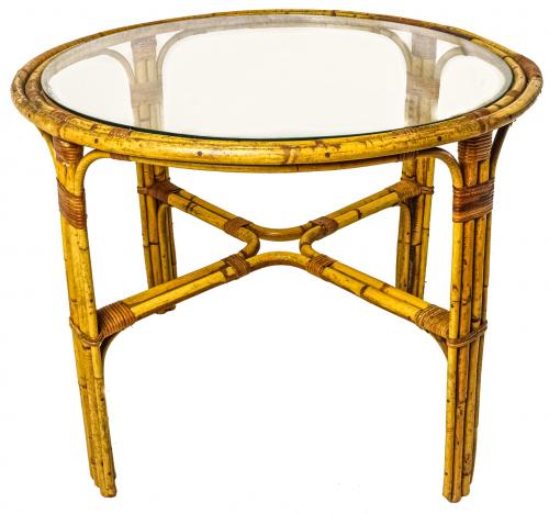 CONJUNTO DE MESA Y CUATRO SILLAS DE JARDÍN