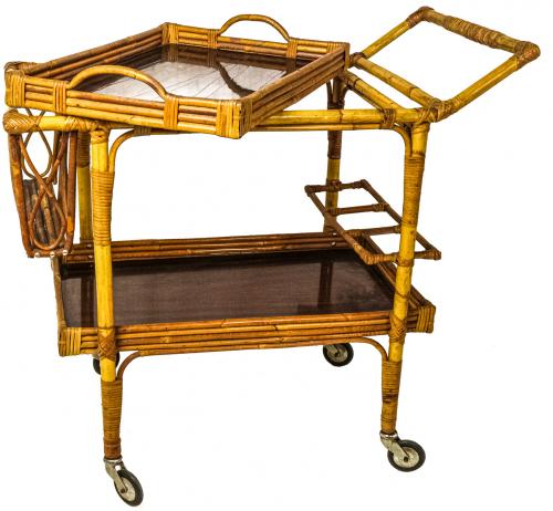 CARRITO DE SERVICIO DE JARDÍN DEL ÚLTIMO CUARTO DEL S.XX