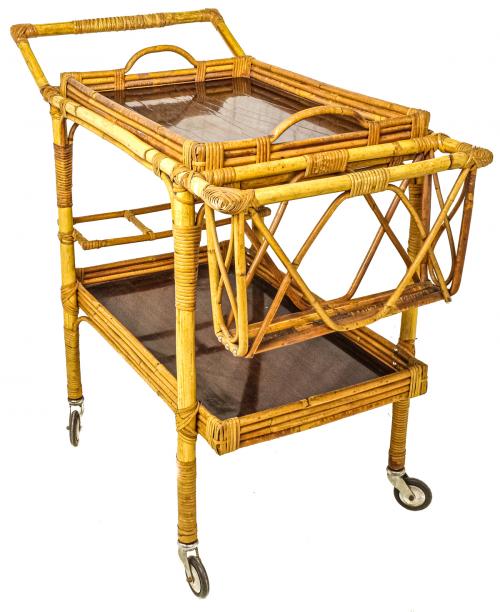 CARRITO DE SERVICIO DE JARDÍN DEL ÚLTIMO CUARTO DEL S.XX
