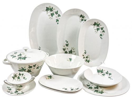 VAJILLA PARA 10 SERVICIOS EN PORCELANA ESPAÑOLA