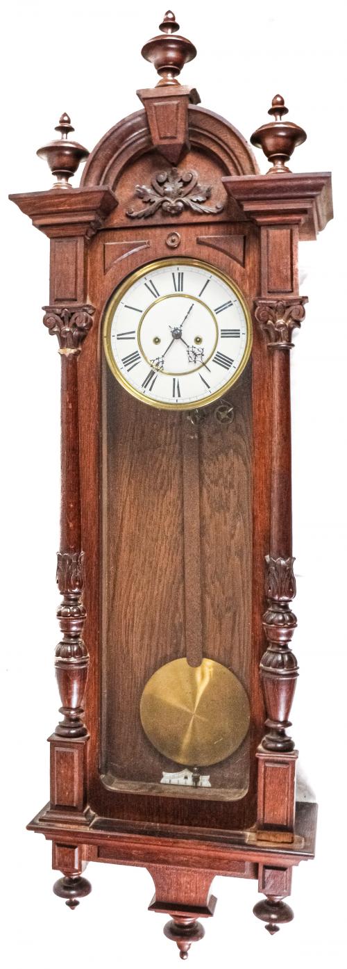 RELOJ DE PARED ALFONSINO DE FINALES DEL S.XIX