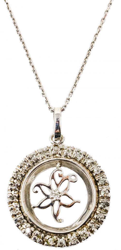 COLGANTE "EDELWEISS" CON CADENA