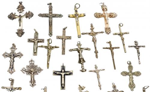 GRAN COLECCIÓN DE CRUCES FLES. S.XIX - PPS. S.XX
