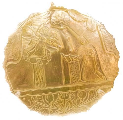 MEDALLON RELIGIOSO S.XVIII