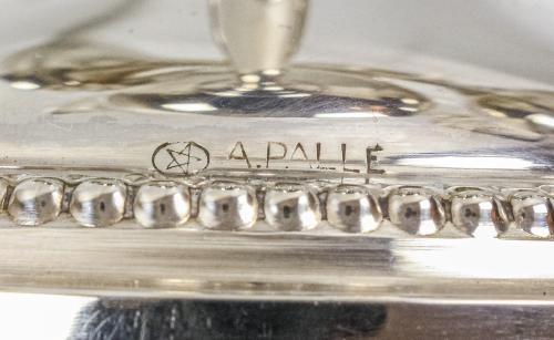 SEIS COPAS DE CAVA EN PLATA DEL PRIMER TERCIO DEL S.XX