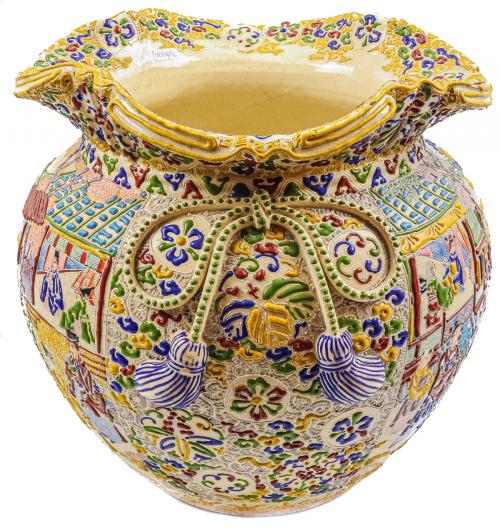 GRAN JARRÓN SATSUMA CIRCA 1900