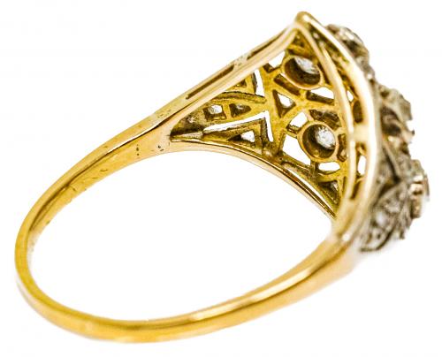 SORTIJA ROSETÓN DE PRINCIPIOS DEL S. XX.