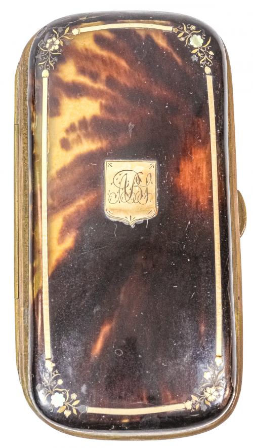 ESTUCHE-MONEDERO DE FINALES DEL SIGLO XIX