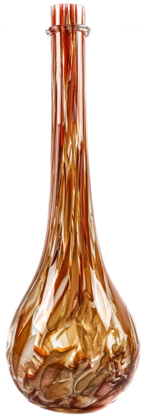 GRAN JARRÓN DE CRISTAL SOPLADO