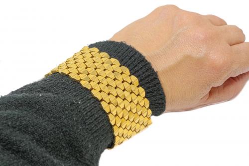 PULSERA ANCHA DE COCKTAIL DE LOS AÑOS 40