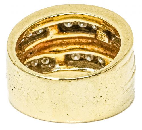 ANILLO CON BRILLANTES