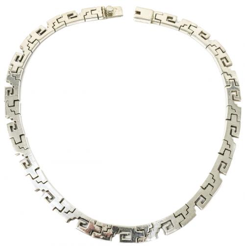 CONJUNTO GARGANTILLA Y PULSERA EN PLATA MEJICANA