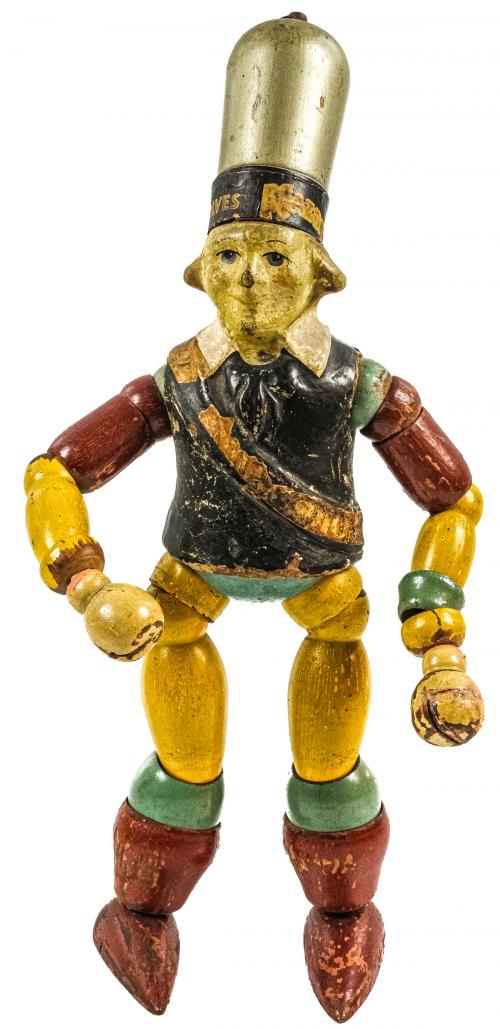 MUÑECO ARTICULADO EN MADERA