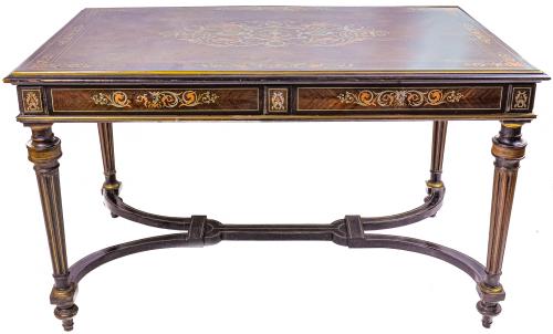 MESA DE DESPACHO BOULLE DE FINALES DEL S.XIX