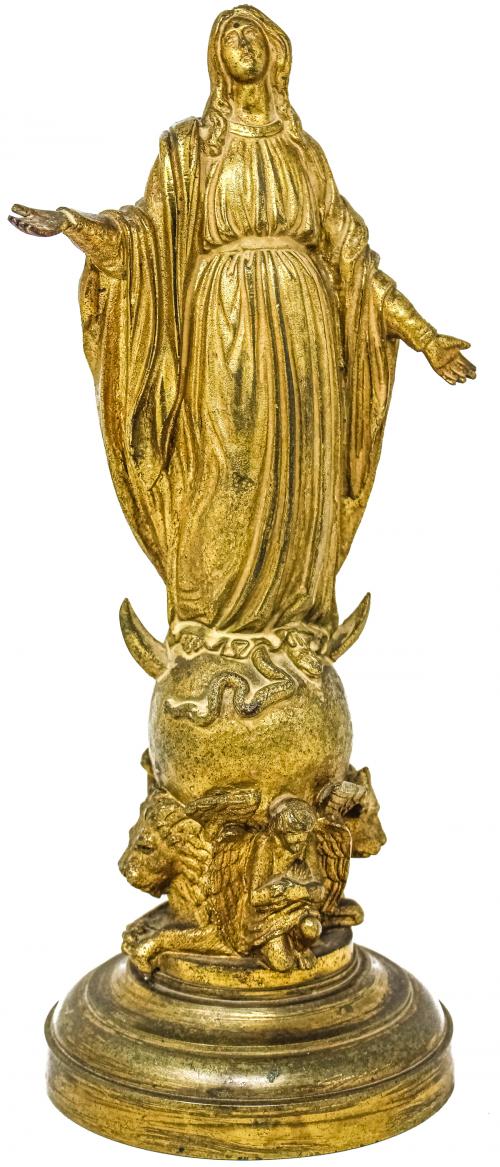 FIGURA DE BRONCE "INMACULADA"