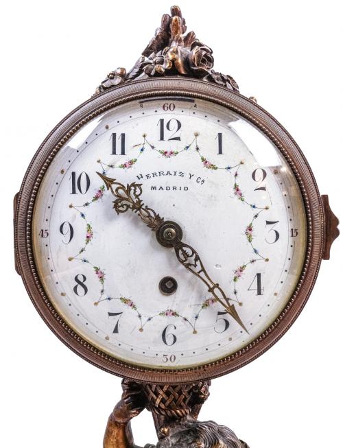RELOJ DE SOBREMESA DEL PRIMER TERCIO DE SIGLO XX