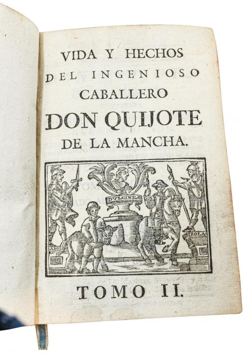 VIDA Y HECHOS DEL INGENIOSO CABALLERO D QUIJOTE DE LA MANCHA