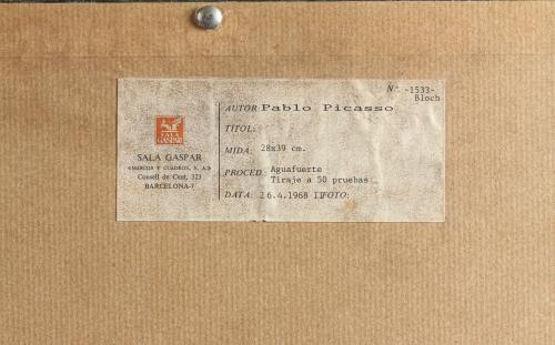 PICASSO, PABLO RUIZ