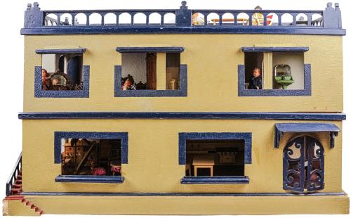 CASA DE MUÑECAS DE MEDIADOS DEL S.XX