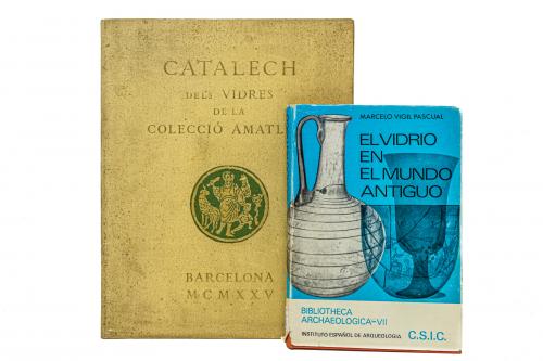 DOS LIBROS SOBRE EL ARTE DEL VIDRIO