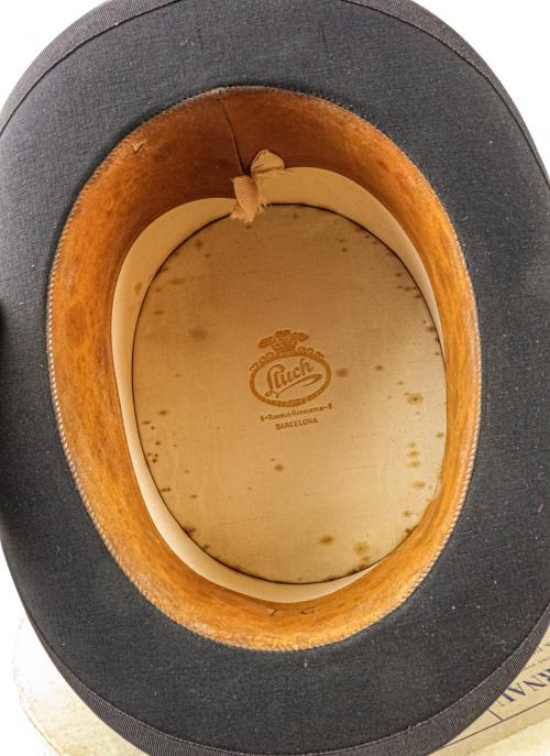 SOMBRERO DE COPA DEL PRIMER TERCIO DEL S.XX