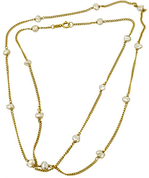 COLLAR CON PERLAS DE LOS AÑOS 70