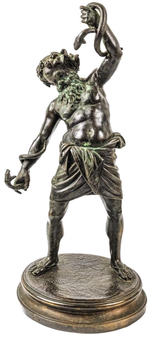 FIGURA EN BRONCE DE FINALES DEL S.XIX