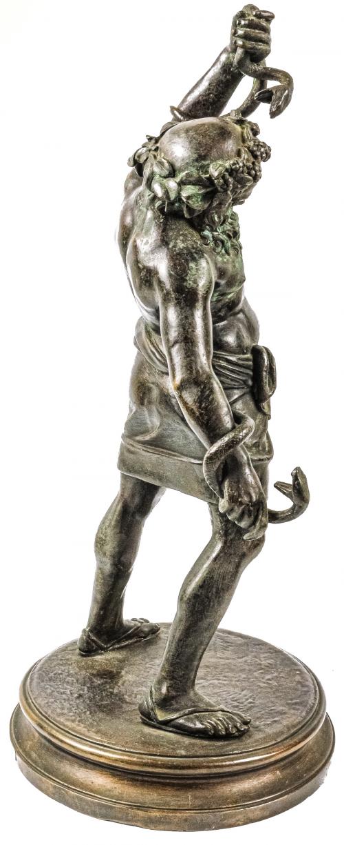 FIGURA EN BRONCE DE FINALES DEL S.XIX