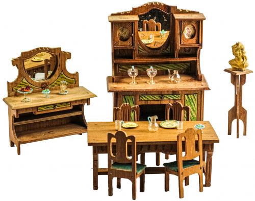 COMEDOR DE JUGUETE DEL PRIMER TERCIO DEL S.XX