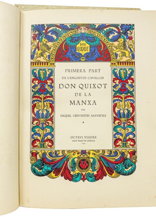 "DON QUIXOT DE LA MANXA"