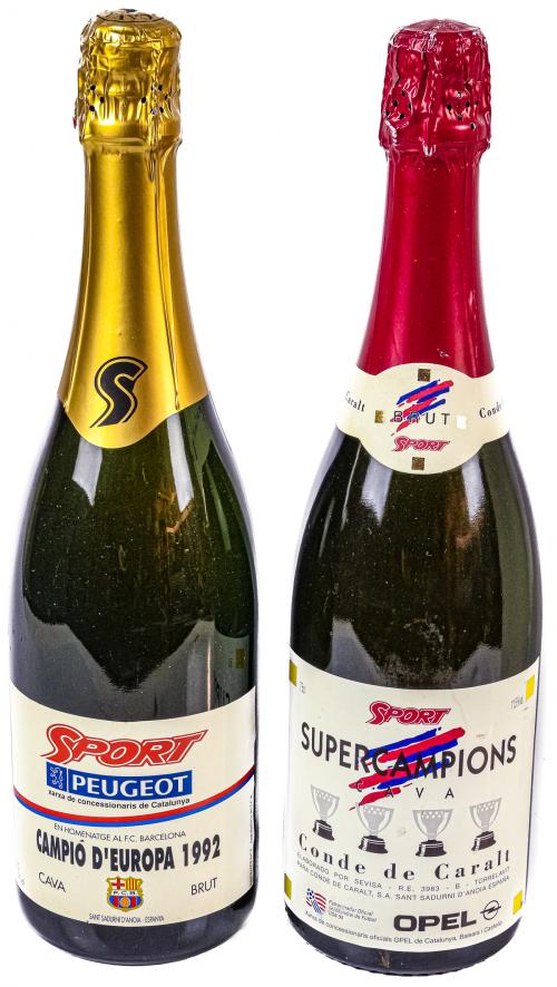 DOS BOTELLAS CAVA "BARÇA"
