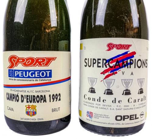 DOS BOTELLAS CAVA "BARÇA"