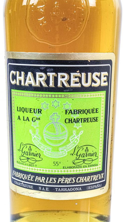 BOTELLA DE "CHARTREUSE" VERDE