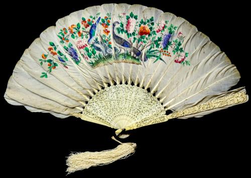 ABANICO ORIENTAL DE FINALES DEL S.XIX