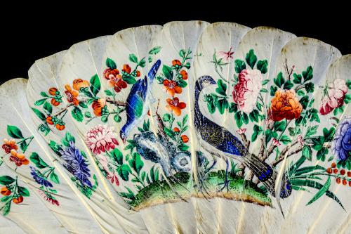 ABANICO ORIENTAL DE FINALES DEL S.XIX