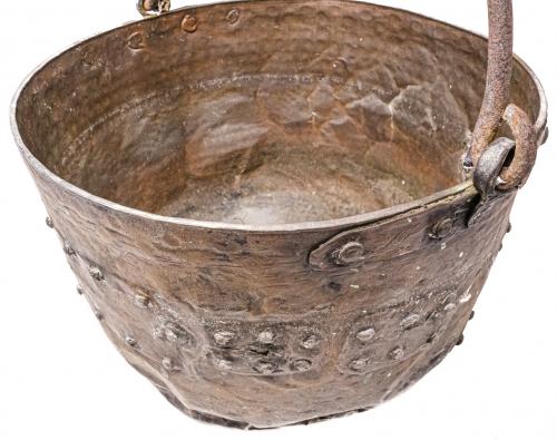OLLA EN COBRE DE FINALES DEL S.XIX