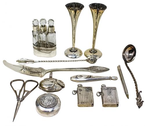 LOTE VARIADO DE PLATA