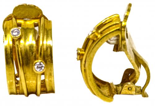 PENDIENTES CON BRILLANTES