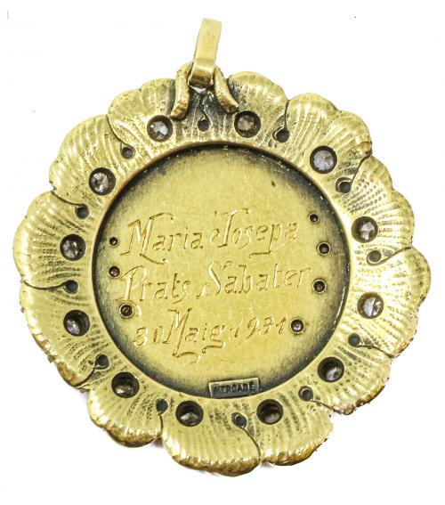 MEDALLA DEVOCIONAL DE JAUME MERCADE 1930