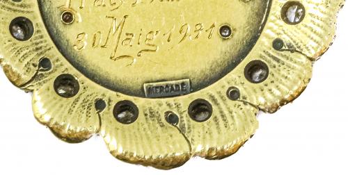 MEDALLA DEVOCIONAL DE JAUME MERCADE 1930