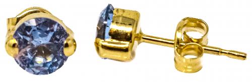 PENDIENTES CON CUARZO AZUL