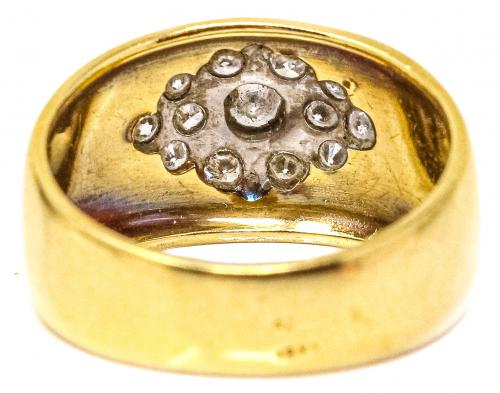 ANILLO CON BRILLANTES